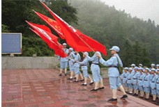 中学生军训